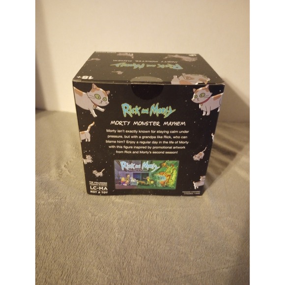 New Rick and Morty Figure Adult Swim Morty Monster Mayhem 18+ New Open Box - Picture 5 of 5